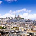 Paris Skyline and Sacre Coeur Basilique Mural Wallpaper - pure wallpaper artwork