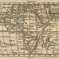 Old Africa Map Mural Wallpaper - pure wallpaper artwork