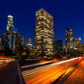 Downtown From the 110 Clear Mural Wallpaper - pure wallpaper artwork