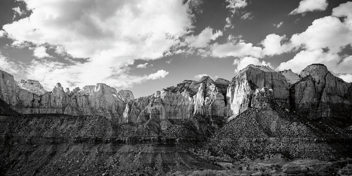 Zion Canyon Ridge Mural Wallpaper - pure wallpaper artwork