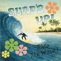 Surf Is Up Mural Wallpaper - pure wallpaper artwork