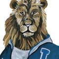 Letterman Lion Mural Wallpaper - pure wallpaper artwork