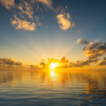 The Sunset Mural Wallpaper - pure wallpaper artwork