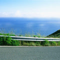 Coastal Highway Journey Blue Mural Wallpaper - pure wallpaper artwork