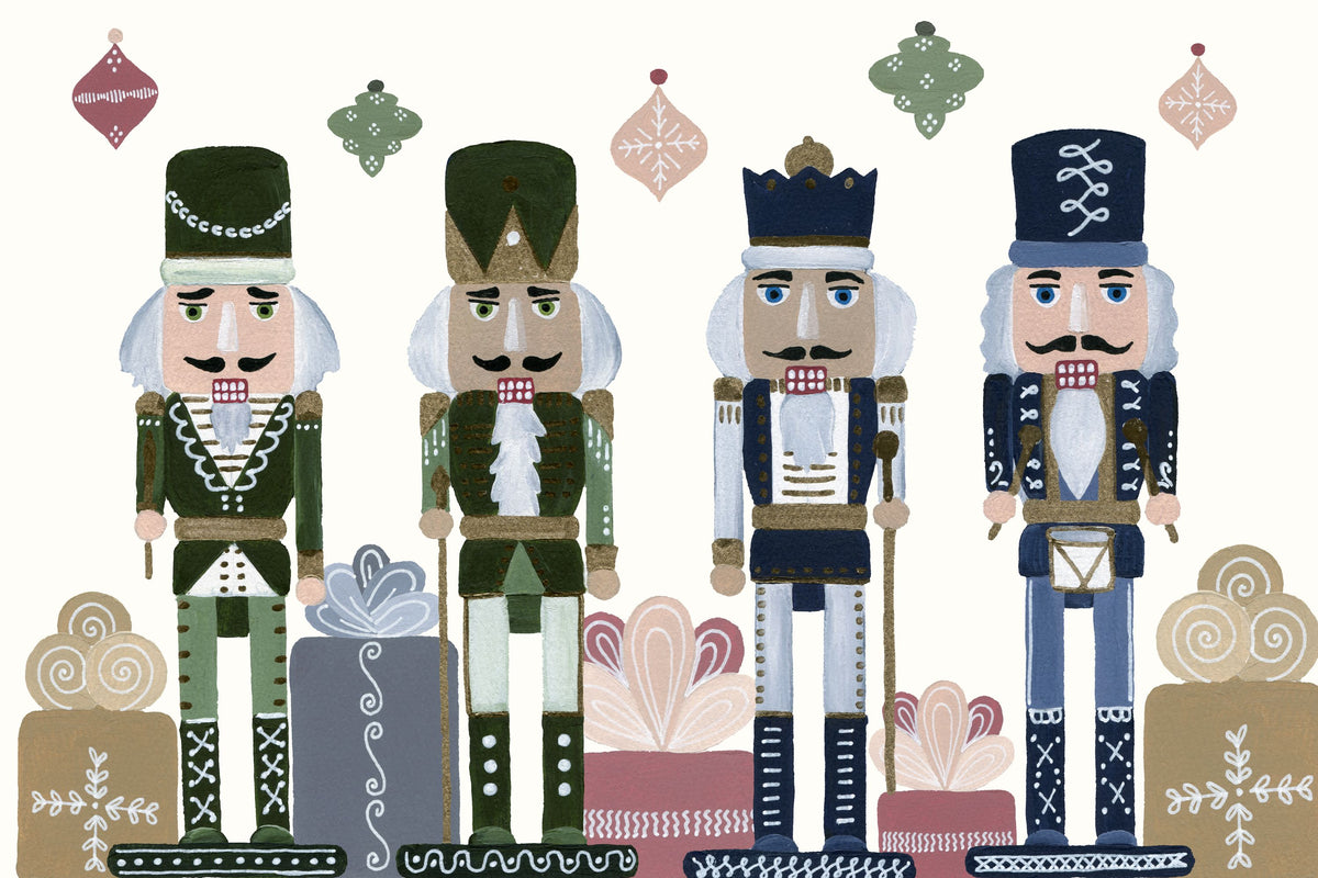 Vintage Nutcrackers I Mural Wallpaper - pure wallpaper artwork