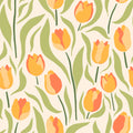 Tulipa Pretty Princess Mural Wallpaper - pure wallpaper artwork