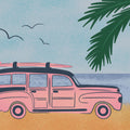 Sweet Surf Wagon Mural Wallpaper - pure wallpaper artwork