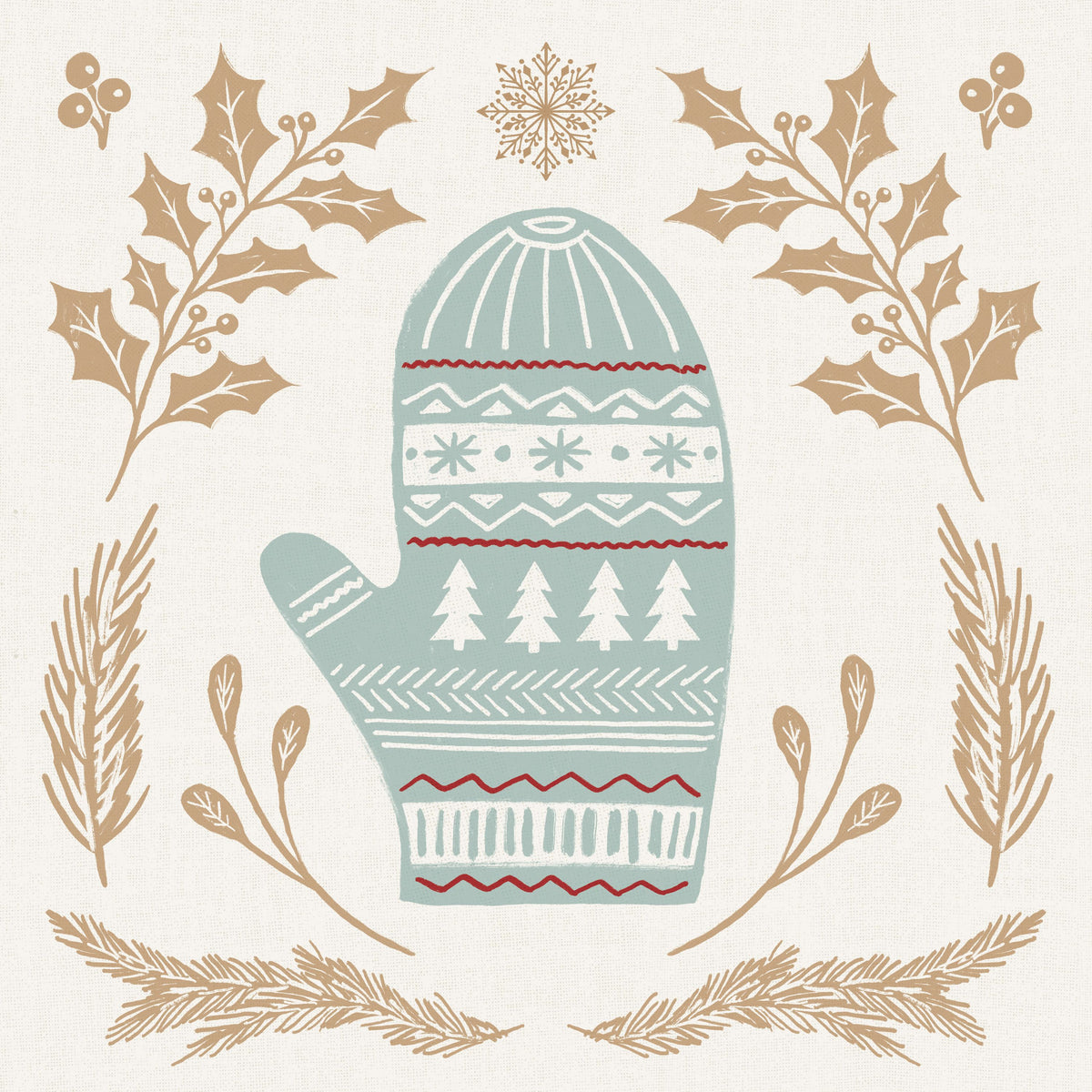 Holiday Form IV Color Mural Wallpaper - pure wallpaper artwork