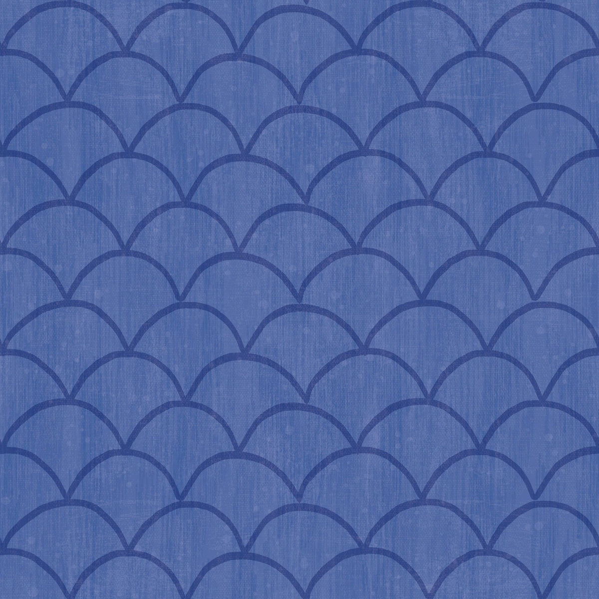 Coastal Scales Blue Mural Wallpaper - pure wallpaper artwork