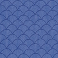 Coastal Scales Blue Mural Wallpaper - pure wallpaper artwork
