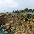 Tropical Cliff Cascade Mural Wallpaper - pure wallpaper artwork