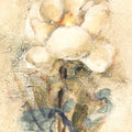 Magnolia with Ribbon Bright Crop Mural Wallpaper - pure wallpaper artwork