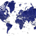 World Map - Nevin Mural Wallpaper - pure wallpaper artwork