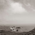 When Sea Becomes Sky BW Mural Wallpaper - pure wallpaper artwork