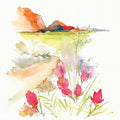 Desert Blooming Mural Wallpaper - pure wallpaper artwork