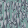 Palm on Green Mural Wallpaper - pure wallpaper artwork