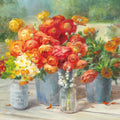 Flowers From the Garden Mural Wallpaper - pure wallpaper artwork
