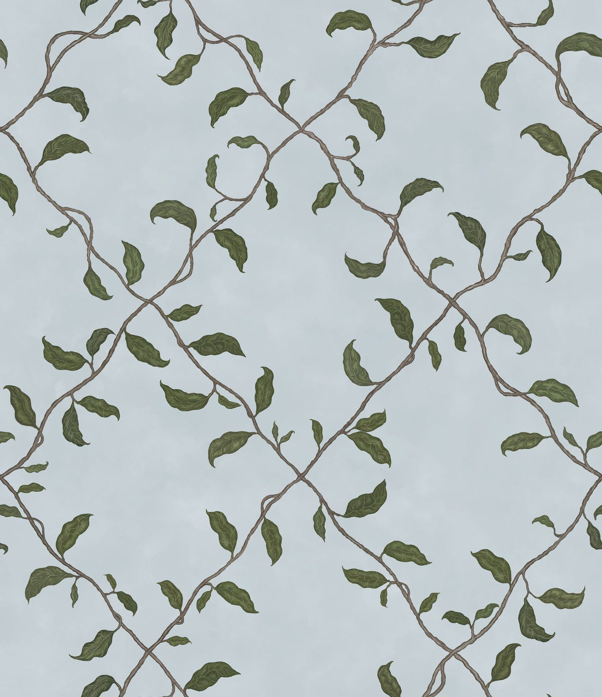 Emerald Trellis, Sky Mural Wallpaper - pure wallpaper artwork