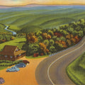 Deerfield River Valley Mural Wallpaper - pure wallpaper artwork