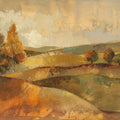 Autumn Hills Mural Wallpaper - Red Tone - pure wallpaper artwork