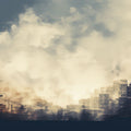 Sunny Cloudy Weather Mural Wallpaper - pure wallpaper artwork