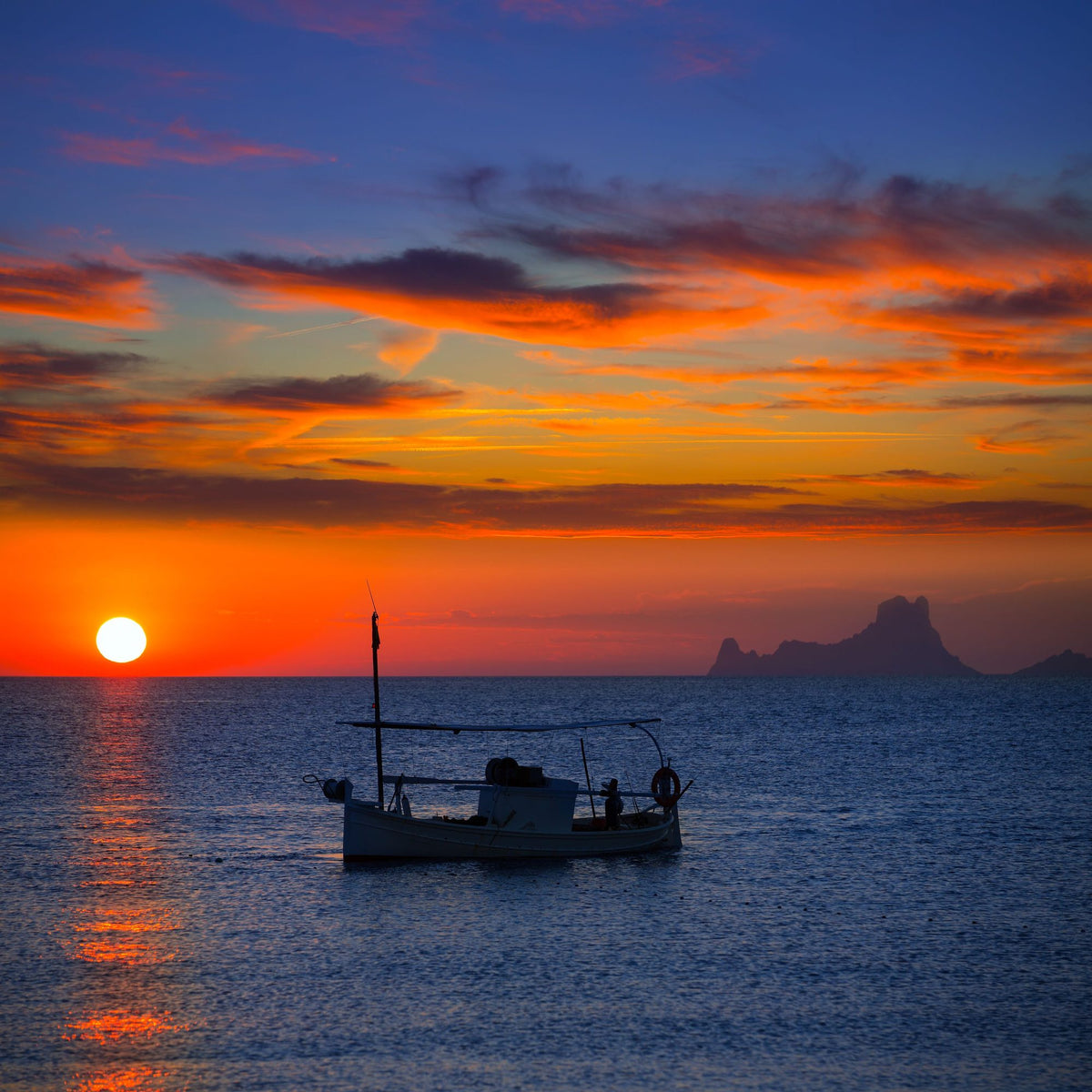 Es Vedra Sunset Mural Wallpaper - pure wallpaper artwork