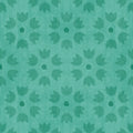 La Vida Flowers Blue Mural Wallpaper - pure wallpaper artwork