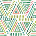 Paradise Shapes Mural Wallpaper - pure wallpaper artwork