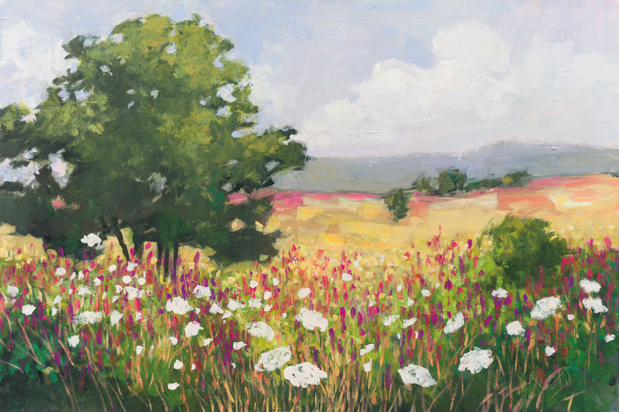 Blooming Horizon Mural Wallpaper