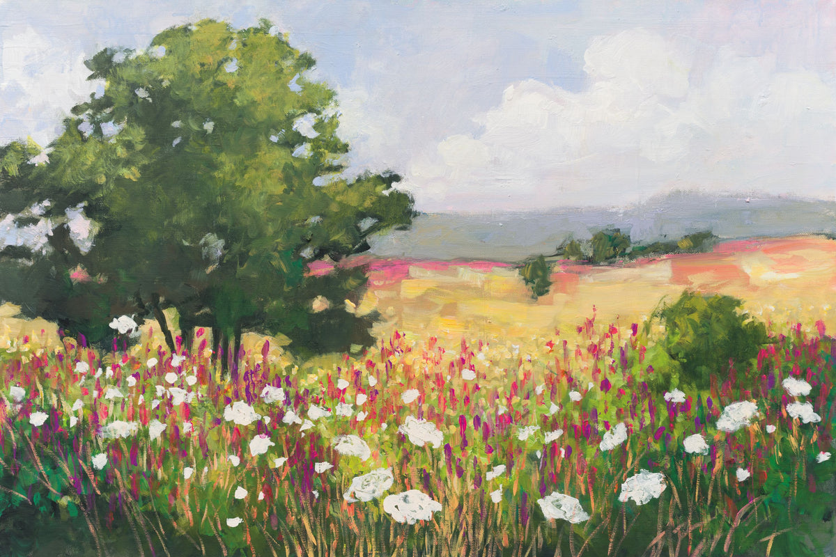 Blooming Horizon Mural Wallpaper - pure wallpaper artwork