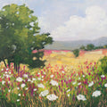 Blooming Horizon Mural Wallpaper - pure wallpaper artwork