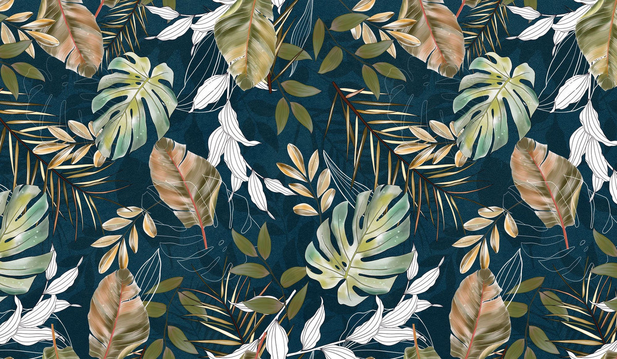 Fall Winds Ahead Mural Wallpaper - Neutral Tone - pure wallpaper artwork