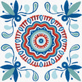 Tex Mex Mandala Tile III Mural Wallpaper - pure wallpaper artwork