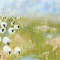 Wildflower Woods Sheep in Pasture Mural Wallpaper - pure wallpaper artwork