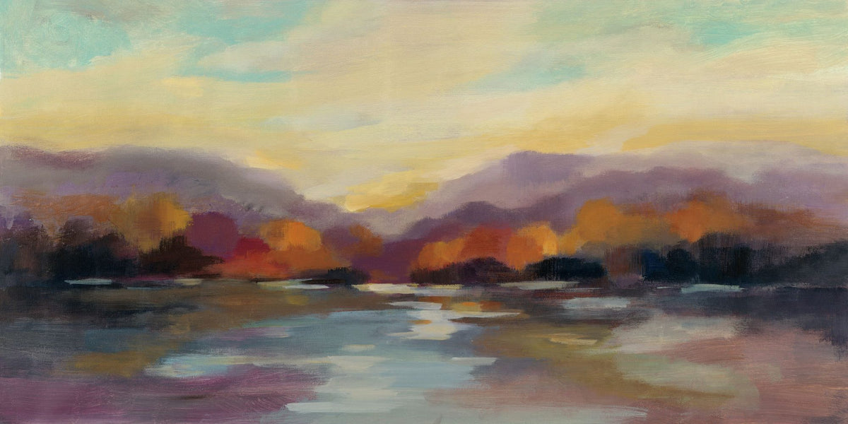 Fall Sunset Mural Wallpaper - pure wallpaper artwork