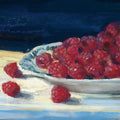Bowl of Raspberries Mural Wallpaper - pure wallpaper artwork