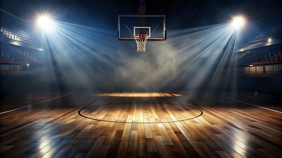 Basketball Ready Mural Wallpaper