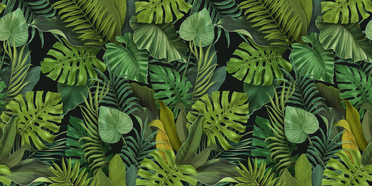 Jungle Vibes Mural Wallpaper - pure wallpaper artwork