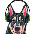 Gaming Husky Mural Wallpaper - pure wallpaper artwork