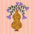 Still Blooms IV Mural Wallpaper - pure wallpaper artwork