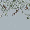 Monkey Jump, Stone Mural Wallpaper - pure wallpaper artwork