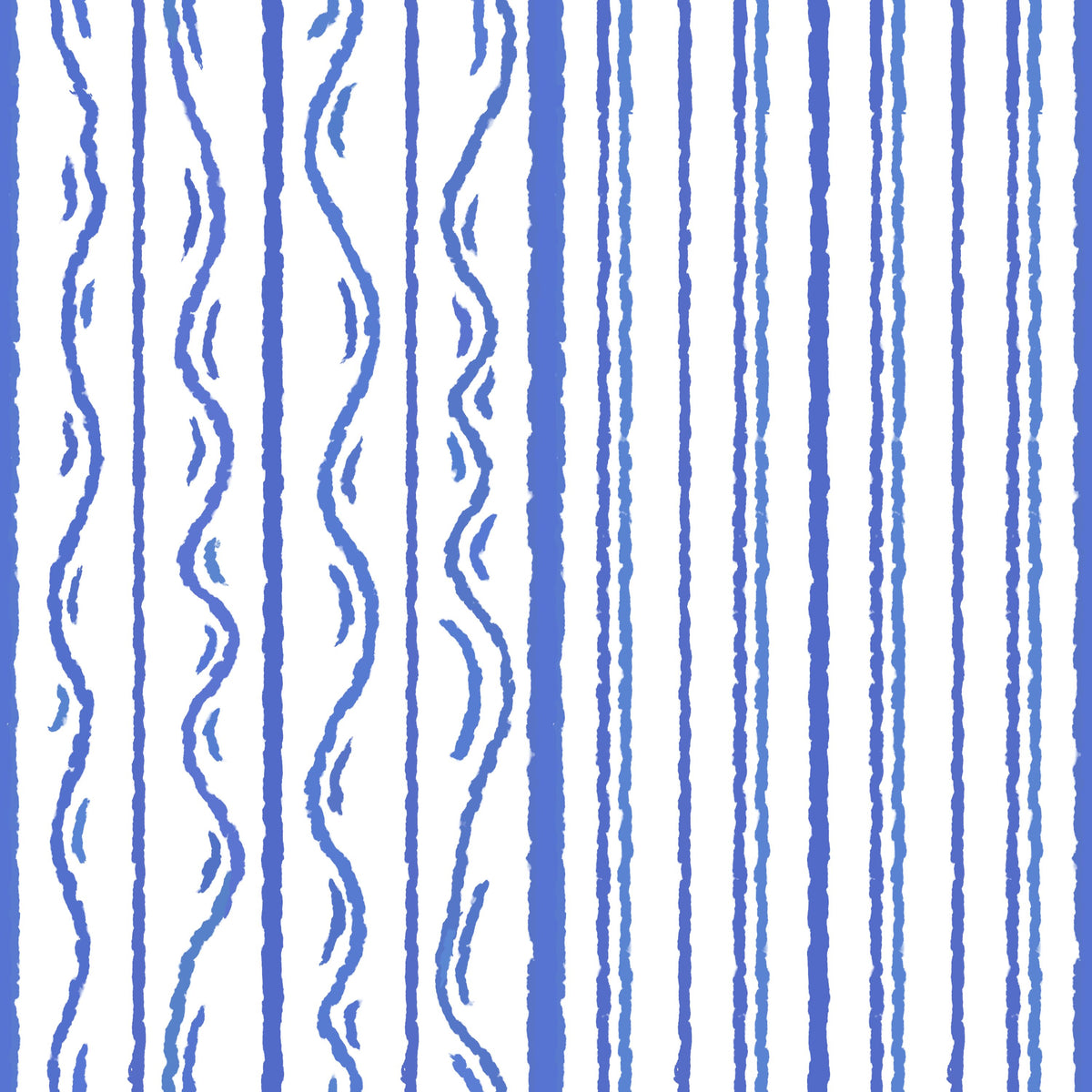 Blue Lines Mural Wallpaper - pure wallpaper artwork
