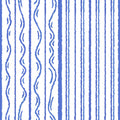 Blue Lines Mural Wallpaper - pure wallpaper artwork