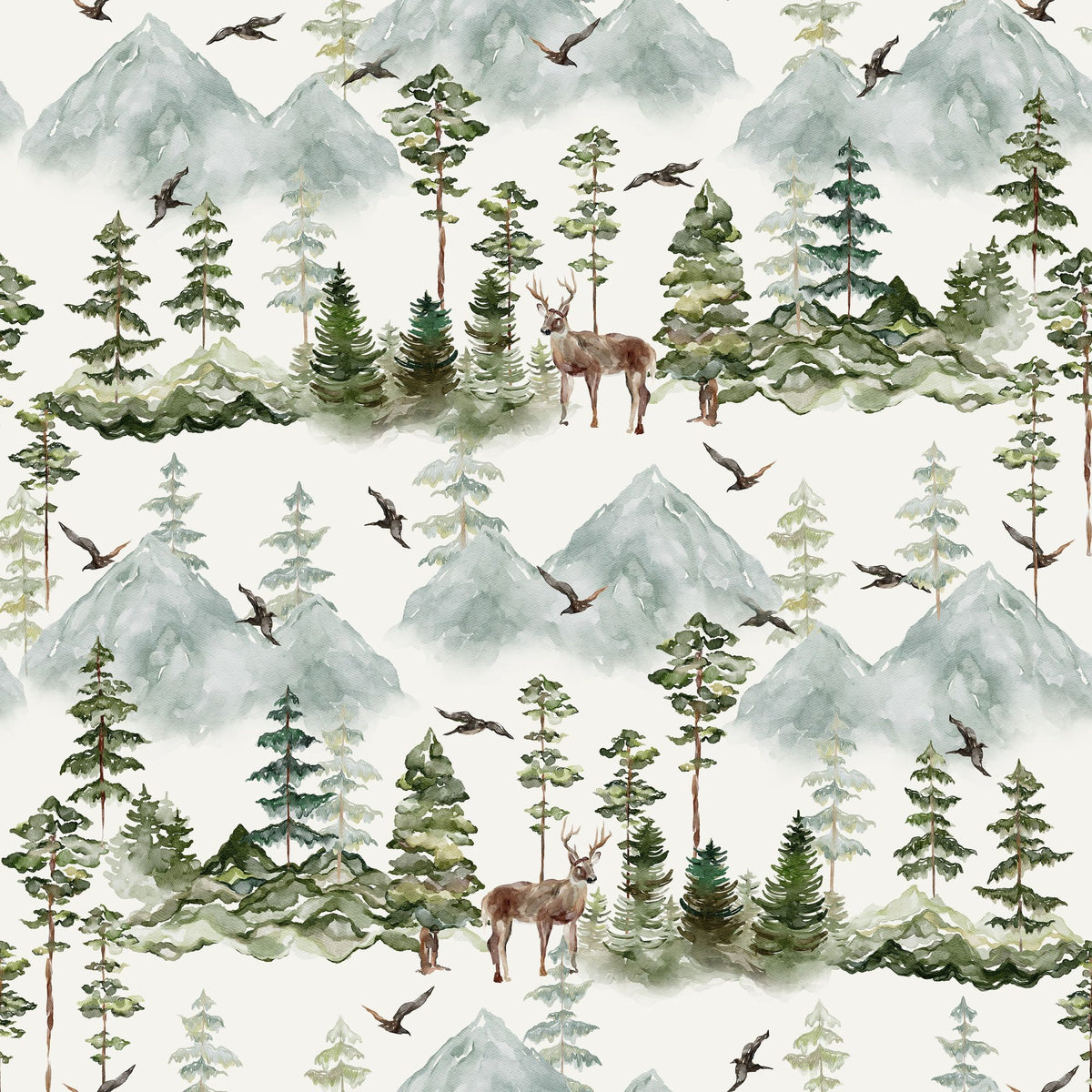 Mountain Scenery Mural Wallpaper - pure wallpaper artwork