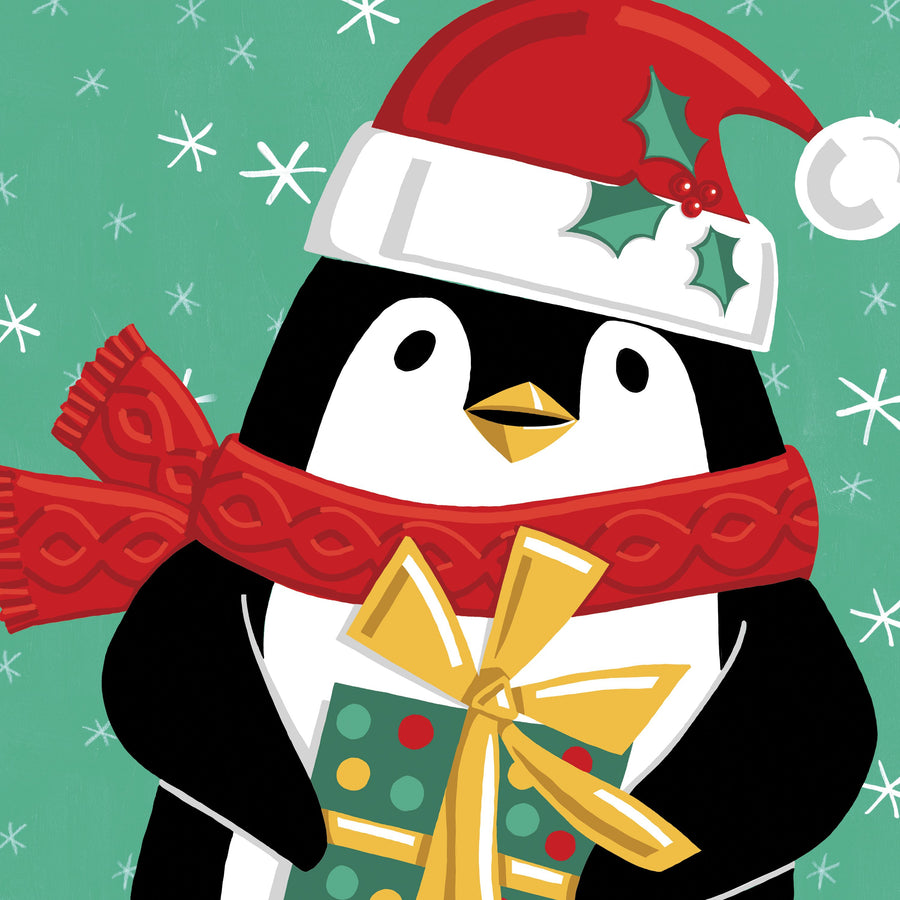 Festive Christmas X Mural Wallpaper