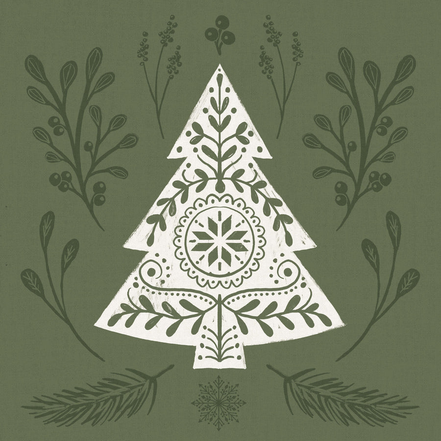 Holiday Form VI Mural Wallpaper