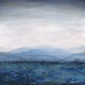 Mountain Lake Mural Wallpaper - pure wallpaper artwork