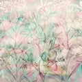 Orchid Mirage Mural Wallpaper - Neutral Tone - pure wallpaper artwork