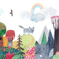 Over the Mountains Mural Wallpaper - pure wallpaper artwork