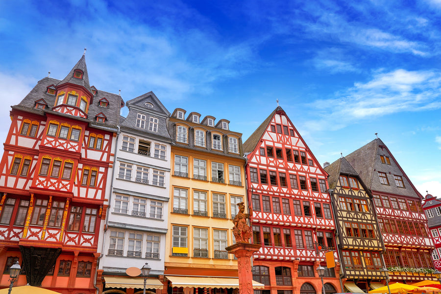 Frankfurt Romerberg Square Mural Wallpaper
